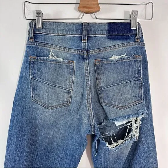 REVICE Milf Distressed Wide Leg Jeans - Picture 6 of 12